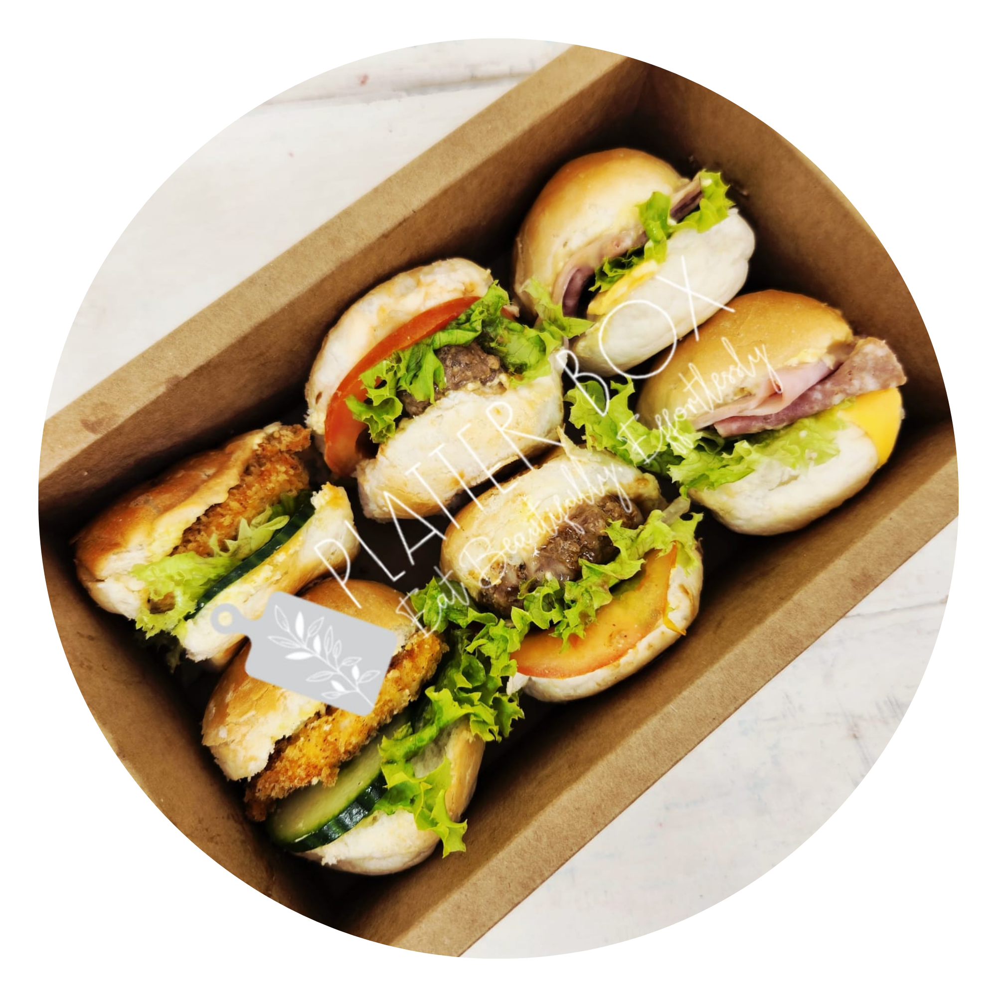 Variety Slider Snack Box with 6 Pretoria